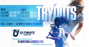 Girls Lacrosse Tryouts for North Carolina Fall 2023-Summer 2024 Season